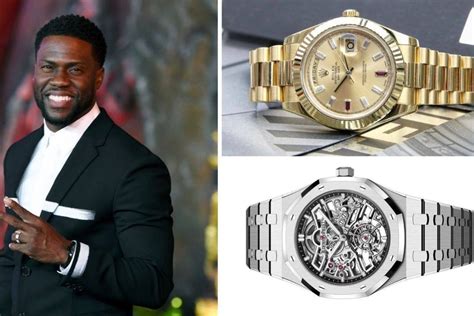 kevin hart ap watch|kevin hart rolex day date.